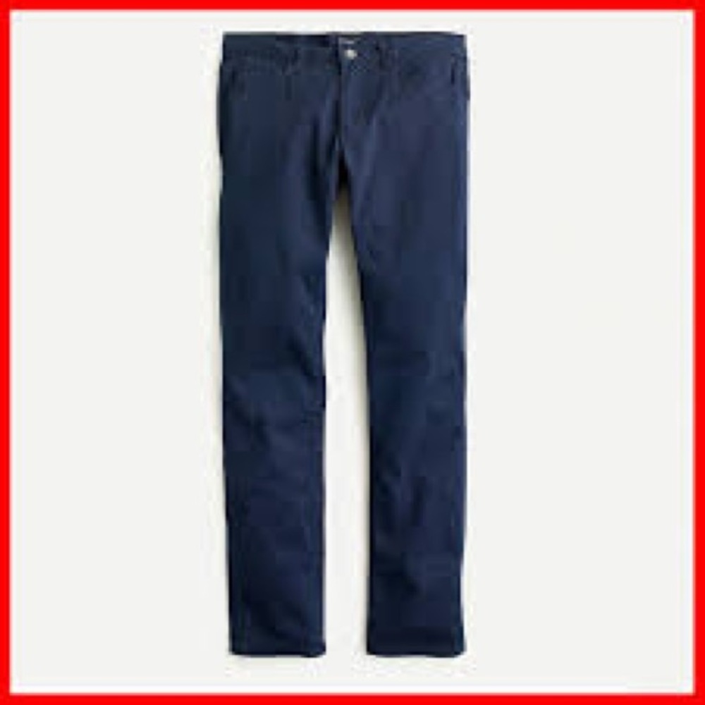 J Crew 484 Slim-fit five-pocket stretch chino pant AR148